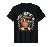 Presse Cidre Pomme Broyeur De Pommes Cidrerie Artisanale du T-Shirt