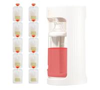 Presse-citron - ABS PC Silicone, 7,09 Pouces, Presse-purée, Pressee | fruits | Outil De Pressee Portable De Qualité Alimentaire, Extracteur De Jus Manuel Facile, Stockage De Fraîcheur Longue Duré