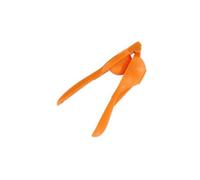 Fackelmann 42622 Presse-citron manuel, presse-agrumes, presse-citron, Plastique, Orange, 19,8 x 6,3 x 4,5 cm