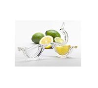 Presse-Citron - Design Deluxe - 2PCS - Acrylique - Blanc - Manuel