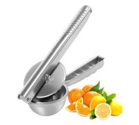 Presse-Citron Inoxydab- Presse-grenades - Extracteur Manuel Multifonction Portatif pour Citron Vert, l'Orange, Citron, s Fruits, la Cuisine, s Boissons et s