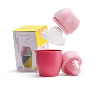 Presse-citron Lechin, presse-agrumes manuel, deux modes de pressage, rose