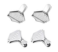 Presse Citron Manuel,4 PCS Presse Agrumes en Acier Inoxydable Presse Tranche Citron de Cuisine Pour Citron Orange Ou Autres Fruits