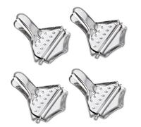 Presse Citron Manuel,4 PCS Presse Agrumes en Acier Inoxydable Presse Tranche Citron de Cuisine Pour Citron Orange Ou Autres Fruits
