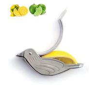 Presse-citron manuel en acier inoxydable, presse-citron manuel en acier inoxydable, presse-citron oiseau et poisson, mini gadgets de cuisine créatifs