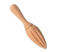 Presse-citron manuel en bois de hêtre naturel, 2 pièces, pratique, extracteur jus fruits et d'orange, alésoir, outils cuisine Design à dix coins Pour Les Cuisines Et Les Fêtes