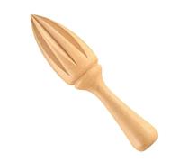 Presse-citron manuel en bois naturel, 2 pièces, extracteur de jus fruits et d'orange, outil cuisine Design à dix coins Pour Les Cuisines Et Les Fêtes