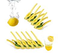 relaxdays 10 x presse-agrumes manuel 2 en 1