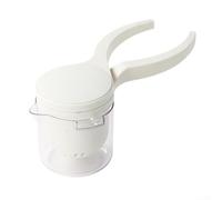 Presse-citron manuel manuel pour une extraction efficace du jus, facile à nettoyer et design compact pour un rangement pratique (blanc)