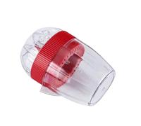 Presse-citron manuel, outils de cuisine, presse-agrumes en plastique for Orange et pamplemousse, verre à jus pratique, 1 ensemble(Red)
