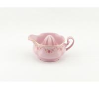 Presse-citron Mary-Anne, porcelaine rose, fleurs, Leander