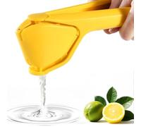 Presse Citron,Presse Agrumes Efficace à Levier,Exprimidor Citron et Agrume Antidérapant,Presse-Citron Pliable pour Cuisine,Bar, Restaurant,Citrus Juicer Compact pour Jus de Citrons,Limes,Oranges