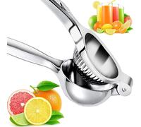 Presse-citron | presse-agrumes manuel - presse-agrumes pour jus de citron | presse-lime | presse-agrumes manuel massif | extracteur de jus [robuste & durable] - presse-fruits en alliage de zinc avec p
