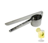 Presse-citron vert compact | Extracteur de jus robuste d'agrumes en acier inoxydable,Extracteur de jus d'agrumes | Pour la limonade au citron vert la cuisine le bar l'appartement le dortoir la prépara