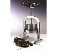 Presse culinaire professionnelle ""JEAN-MARC BANZO"". Presse à vis en acier inoxydable. G