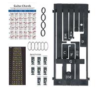 Presse d"accords de guitare, entraîneur d"accords de guitare - Entraîneur d"accords de guitare et instrument d"apprentissage | Outil d"apprentissage pour débutants avec protection pour le p