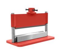 Presse d'atelier 12-20T avec angle de flexion à 90°, outil de pressage avec une longueur de flexion de 30,5 cm et une épaisseur de matériau de 0,48 cm, cintreuse en acier 45# avec tampon à ressort