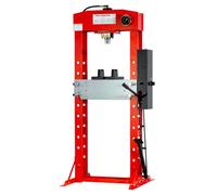 Presse d'atelier hydraulique 30 t commande manuelle et au pied MW Tools PH30