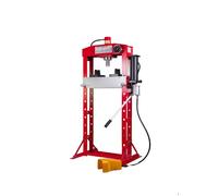 Presse d'atelier hydropneumatique 20T avec cylindre mobile MW Tools PPH20B