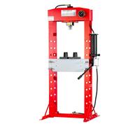 Presse d'atelier hydropneumatique 30T avec cylindre mobile MW Tools PPH30B