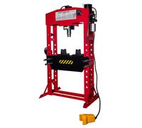 Presse d'atelier hydropneumatique 75T avec cylindre mobile MW Tools PPH75B