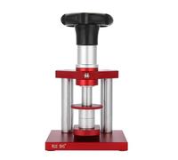 Presse de montre, type à vis de boîtier arrière de 18 à 50 mm avec un boîtier de fermeture de 20 poinçons pour une fermeture rapide de la machine à boucher la couverture arrière de la montre