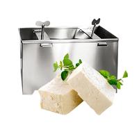 Presse de soja Manuel en acier inoxydable | Presse pour aliments faits maison et paneer pour la cuisson et la préparation des aliments Fromage fait maison camping