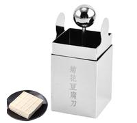 Presse-Découpeur de | Coupe-Fromage En Acier Inoxydable - Outil de Découpe de pour Cuisine,Pour Hommes Femmes Amateurs De Cuisine Chefs À Domicile Cuisiniers Débutants Blogeurs