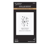 Presse d'enregistrement Sagittaire + plaque en aluminium