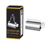 Presse-Dentifrice - Extrudeur de Tube Métallique | Essoreur en Acier Inoxydable | Rouleau Distributeur Manuel de Pâte, Clé Portable pour Peinture, Cosmétiques, Maximise l'Utilisation du Produit