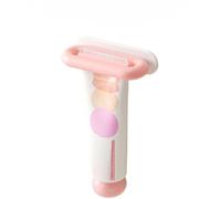 Presse-dentifrice mural et porte-brosse à dents Organiseur de salle de bain | Garde le dentifrice, les brosses à dents et le nettoyant pour le visage bien organisés sur votre mur sans percer ou