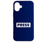 Presse Design Presse Médias Actualités Journalistes Press Coque pour iPhone 16 Plus