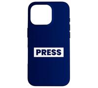 Presse Design Presse Médias Actualités Journalistes Press Coque pour iPhone 16 Pro