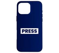 Presse Design Presse Médias Actualités Journalistes Press Coque pour iPhone 16 Pro Max