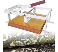 Presse d'impression Lino Block avec réglage de la hauteur, levier manuel pour la fabrication d'impression de lettres, idéale pour l'encre à bois et les coupes de lino 30,5 x 30,5 cm