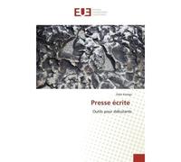 Presse écrite - Osée Kamga - Universitaires Europeennes - broché - Livre