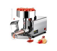 Presse Electrique de Tomates 370W Avec un Indice d'Etanchéité de Niveau II Argent