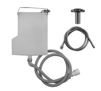 Presse-étoupe Gessi Securflex pour montage sur le rebord de la baignoire, rosace Inciso, 735, 01814706, Couleur: Métal noir PVD