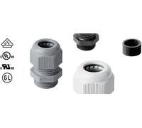 Presse-étoupe Jacob 50.640 PA7035 avec décharge de traction M40 Polyamide gris clair (RAL 7035) 1 pc(s)