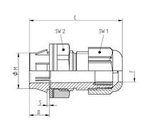 Presse-étoupe LAPP SKINTOP® CLICK-R 16 53112689 M16 Polyamide gris clair (RAL 7035)