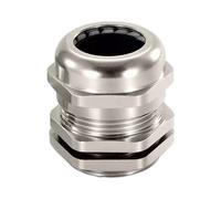 Presse Etoupe Presse-étoupe étanche en laiton nickelé, 1 pièce, acier inoxydable 304, antidéflagrant, for câble métallique(M12(3-6.5) 1pcs)