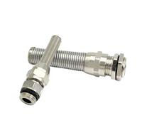 Presse-étoupe Presse-étoupe PG7 en Laiton, Serre-câble à Ressort, métrique, M12/M16, Connexion électrique, Joint d'entrée de Fil, réglable, écrou de Blocage 6-12 mm, étanche, PG(M22 1PCS)