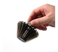 Presse-filtre Résine pour V60 20 Nervures(Black)