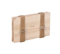 Presse Fleurs Et Herbes Avec Cordes Marron