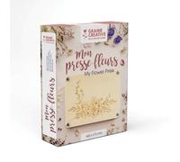 Presse fleurs gravé bois 160x210mm