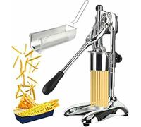 Presse-frites manuel long de 30 cm avec extrudeuse extractible pour grand équipement de fabrication, purée de pommes de terre