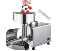 Presse-fruits électrique 370 W en acier inoxydable pour confitures, purées et confitures de fraises.
