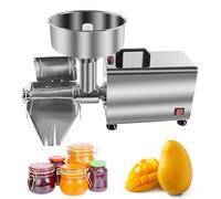 Presse-fruits électrique industrielle pour fraises et myrtilles, idéale pour la production de confiture.