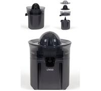 Presse Fruits électrique - Noir - 30W - Récupérateur de jus 0.1L - Double sens de rotation - Anti-gouttes