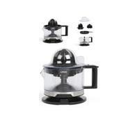Presse Fruits électrique - Noir - 40W - 0.5L - Double sens de rotation - Sélecteur de pulpe